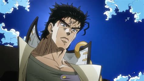 You get a nice look at the hat in start of stardust crusaders season 2. . Jotaro without hat